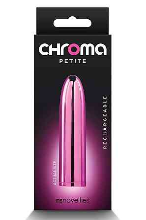 Віброкулька NS Novelties, що перезаряджається, Chroma Petite, рожевий Sex Aura Київ