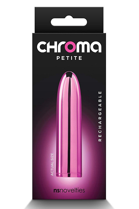 Віброкулька NS Novelties, що перезаряджається, Chroma Petite, рожевий Sex Aura Київ - фото 4