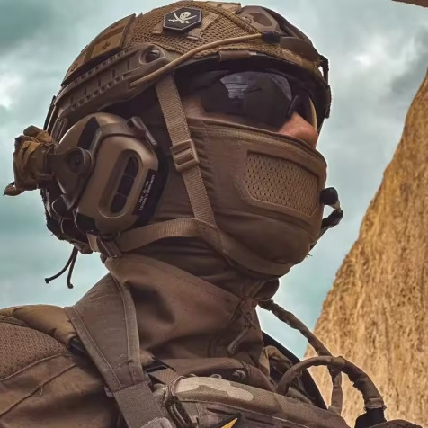 Активные защитные наушники Earmor M32 Plus с креплением Чебурашка Earmor M16A (Койот) Винница - изображение 7