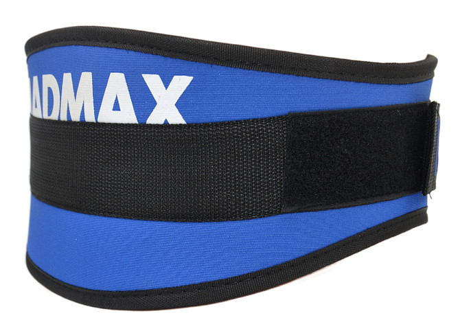 Пояс для важкої атлетики MadMax MFB-421 Simply the Best неопреновий Blue XXL Кам'янське - фото 9