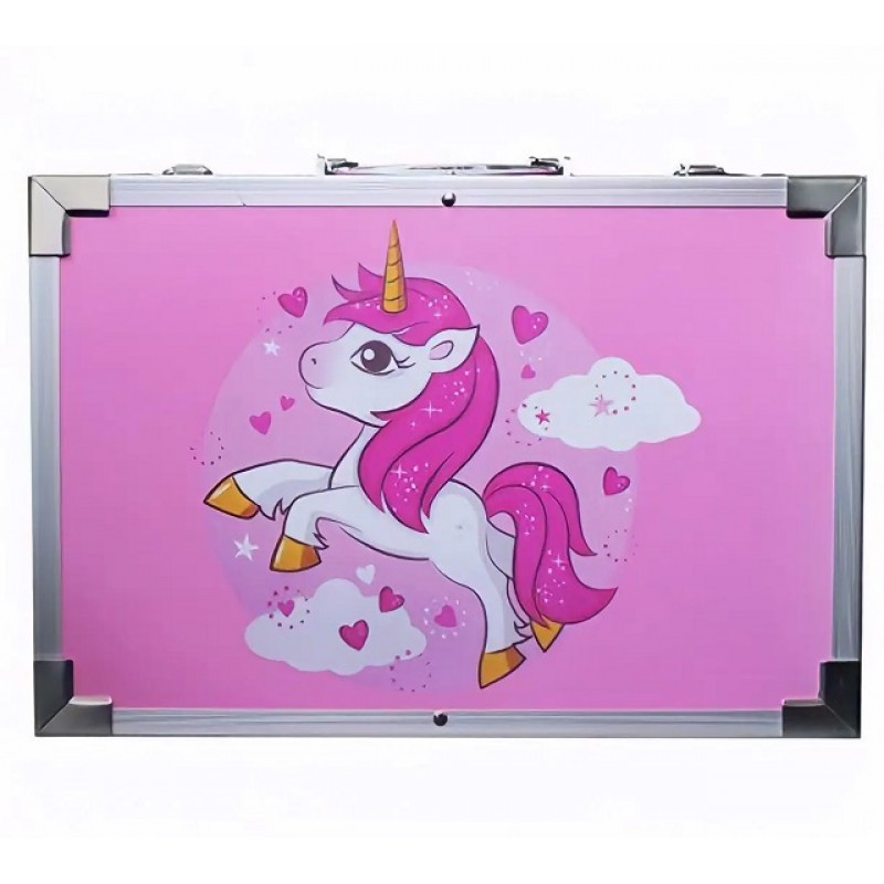 Набір для творчості в алюмінієвій валізі "Єдиноріг" 145 предметів 3965 Одеса - фото 5