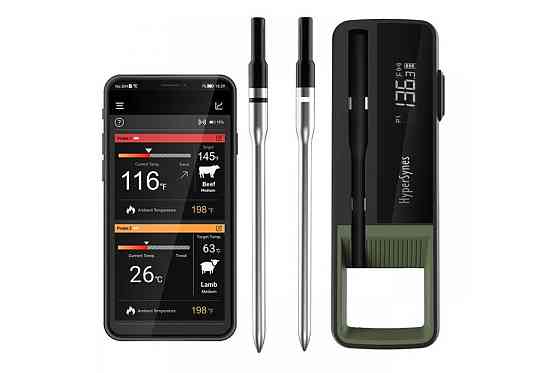 Термометр бездротовий з 2 щупами Bluetooth GRILLI 777227 Код: 012396 Рівне