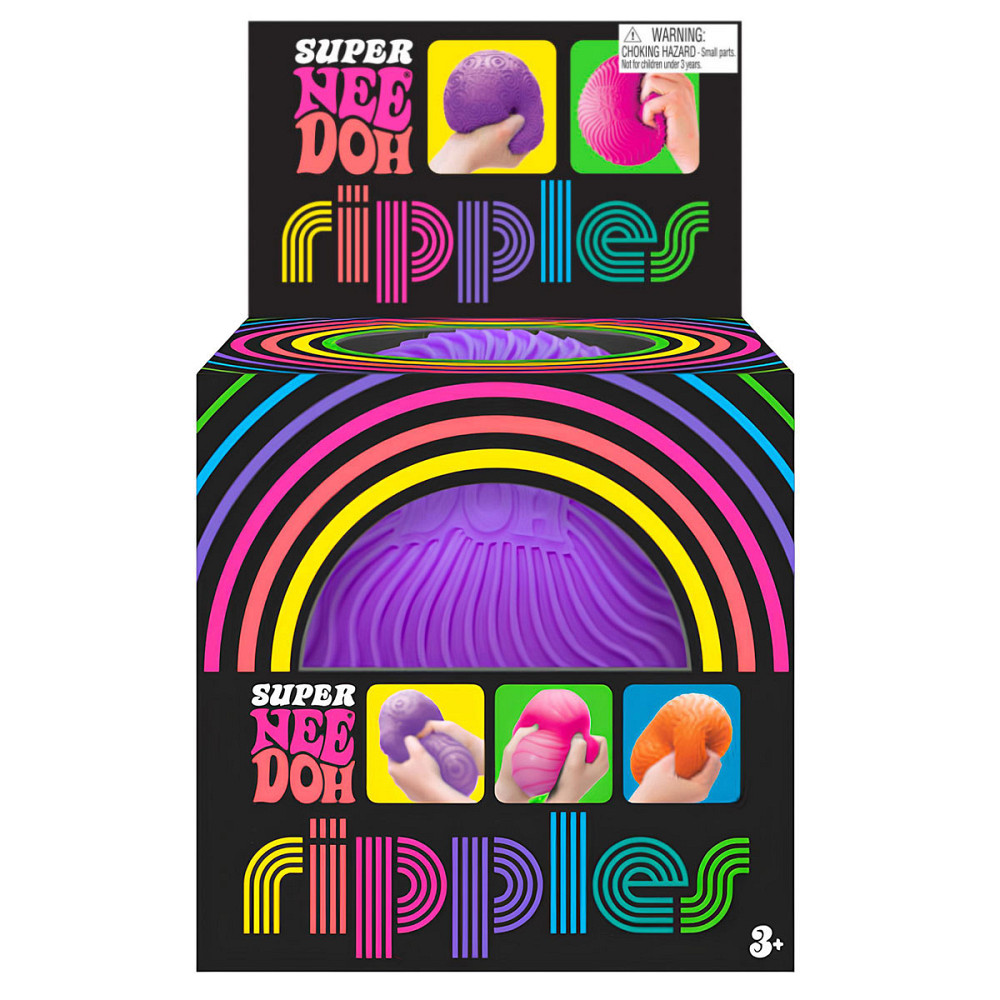 Іграшка-антистрес NeeDoh серії Super – Яскраві хвилькі (пурпуровий) Дніпро - фото 3