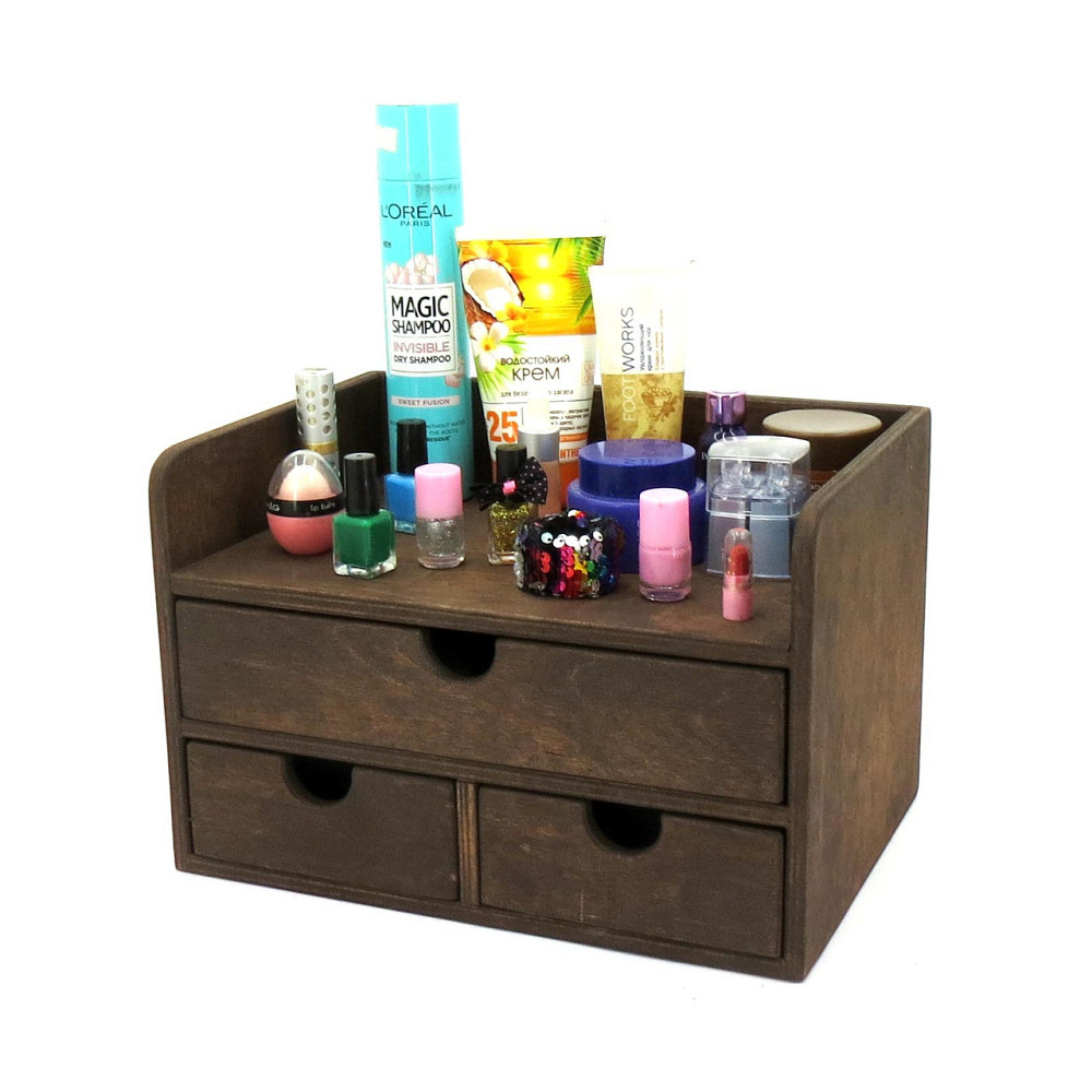 Органайзер для косметики "Шарлотта" капучино Миколаїв - фото 3