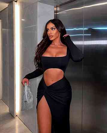 Женское стильное, романтичное, эластичное платье вырезом трикотаж масло Черный, 46/48 Одесса