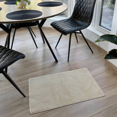 Килимок універсальний для підлоги Фіберлайн 45*75см айворі Дариана Житомир - фото 3