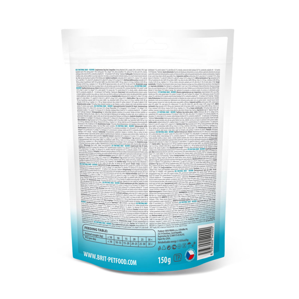 Функціональні ласощі для собак Brit Care Functional Snack Recovery Herring з оселедцем, 150 г Вінниця - фото 2