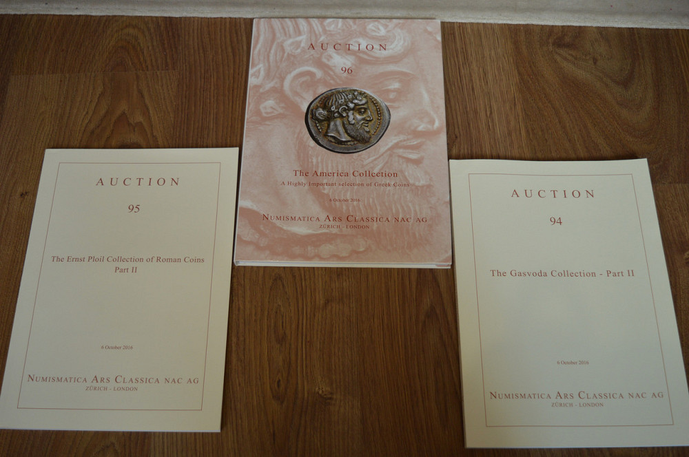 Каталог Аукционный . Numismatica Ars Classica--Лондон-3 тома---антика-1том--твердый переплет--октябр Полтава - изображение 1