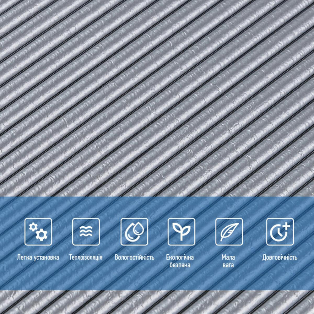 Панель 3D 700х700х4мм Серебро SW-00001952 Днепр - изображение 4