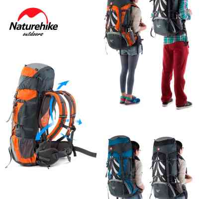 Рюкзак туристичний Naturehike NH70B070-B 70+5 л Orange (6927595709016) Вінниця