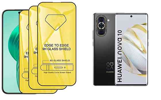 Захисне скло DefenzoGlass для Huawei Nova 10 – подвійна міцність Київ