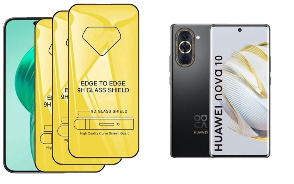 Захисне скло DefenzoGlass для Huawei Nova 10 – подвійна міцність Київ - фото 3
