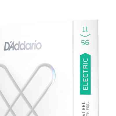 Струны для гитары D'Addario XS Coated Electric Guitar Strings Medium Top / Extra Heavy Bottom (11-56) (XSE1156) Винница