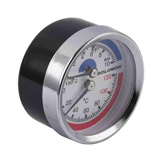Термоманометр аксіальний SOLOMON V1245 S М10х1 (000029775) Киев