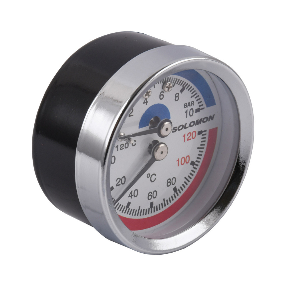 Термоманометр аксіальний SOLOMON V1245 S М10х1 (000029775) Киев - изображение 2
