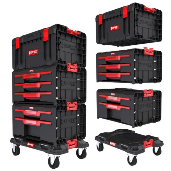 Набор ящиков для инструментов Qbrick System PRO Drawer Workshop Set 2 2.0 (5901238258346) Киев - изображение 1