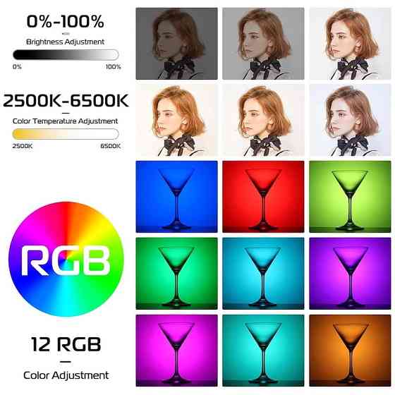 Видеосвет Ulanzi Vijim VL66 RGB Led Light (UV-L088 VL66 RGB) Одеса