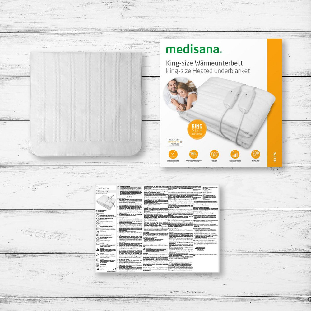 Электропростынь Medisana HU 676 King-size Днепр - изображение 3