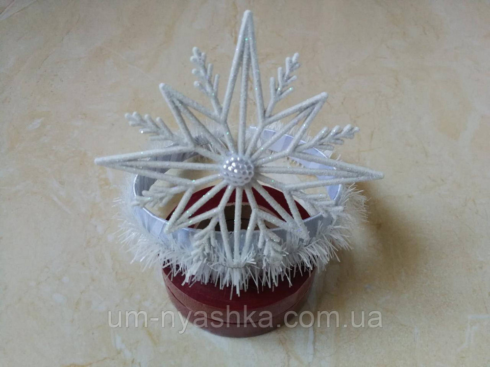 Обруч ободок Снежинка Звездочка Кривой Рог - изображение 2