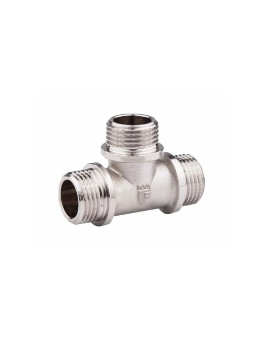 Трійник 3/4'' зовн/зовн/зовн нікель Харків - фото 2