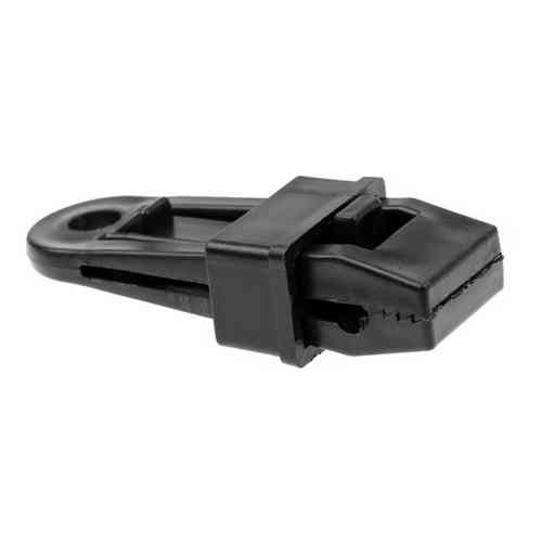 Зажим для тента 5шт прищепка крокодил для брезента с отверстием, пластик Вінниця