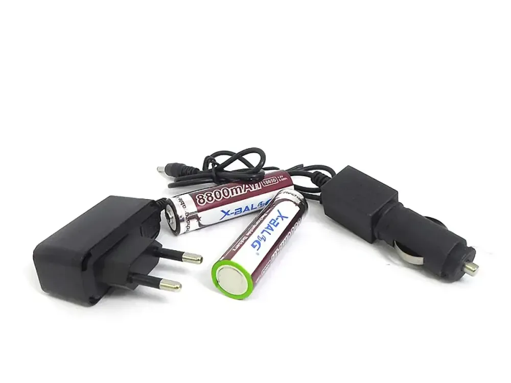 Фонарь налобный Bailong BL-T24-P50 2x18650 мощный светодиодный 1800 лм, 3 режима, водостойкий Одесса - изображение 5