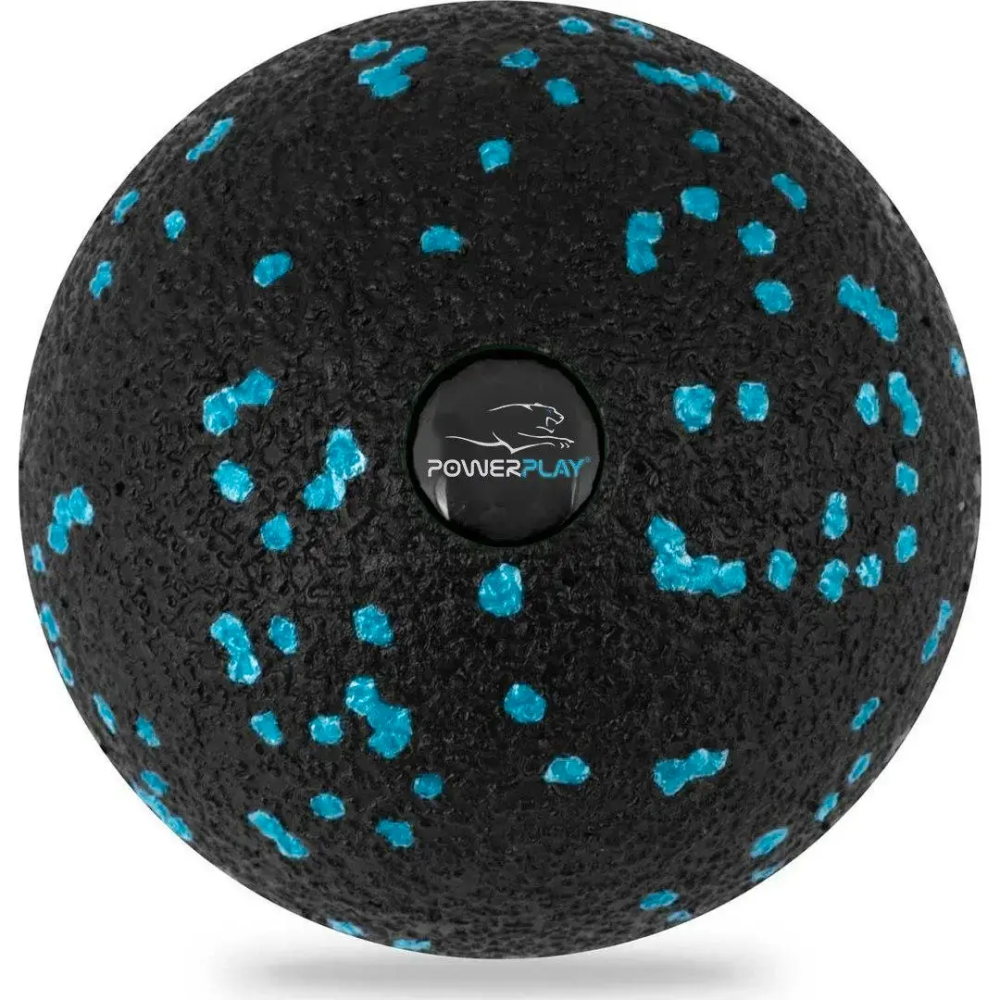 Масажний набір PowerPlay PP_4015 EPP Foam Roller Set 4in1 (2-ва роли + 2-ва м'ячі) Чорно-бірюзовий Каменское - изображение 6