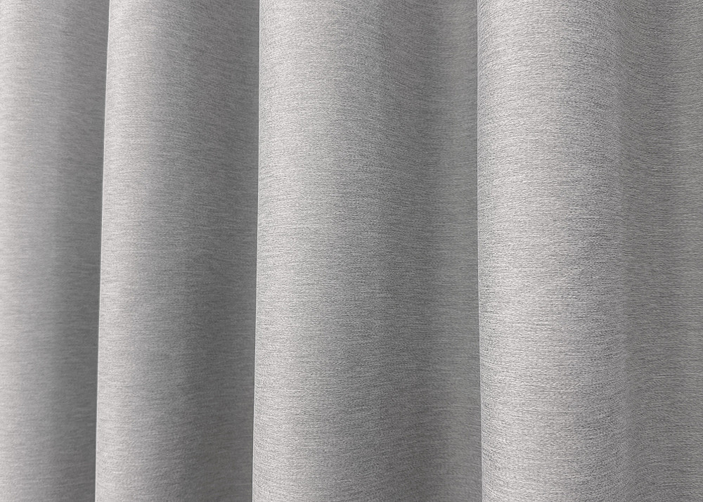 Комплект готовых штор VR-Textil Блэкаут двусторонний Eclipsе № 1792ш Серый 100х270 см 2 шт (31-834) Киев - изображение 7