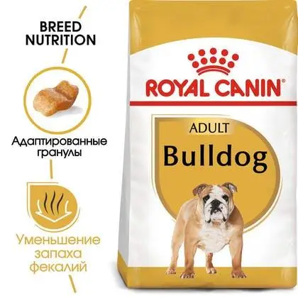 Royal Canin Bulldog Adult (Роял Канін Бульдог Едалт) сухий корм для англійських бульдогів від 12 місяців 12 кг Запоріжжя - фото 2