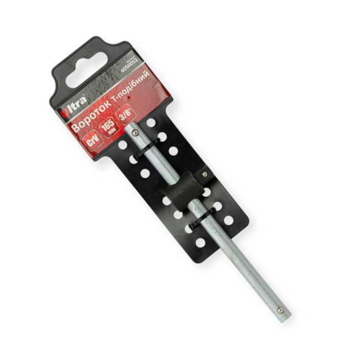 Вороток Т-подібний з плаваючою головкою 3/8" 165 мм CrV Ultra Мукачево - фото 3