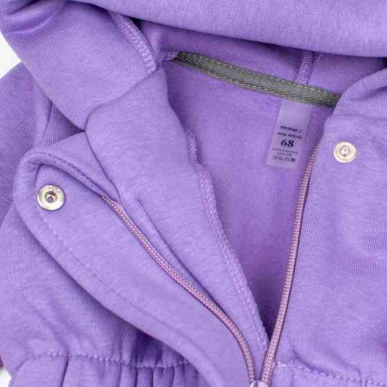 Демисезонный комбинезон с капюшоном и шапкой Violet рост 98 см (3 года) Malena Фиолетовый Кривой Рог