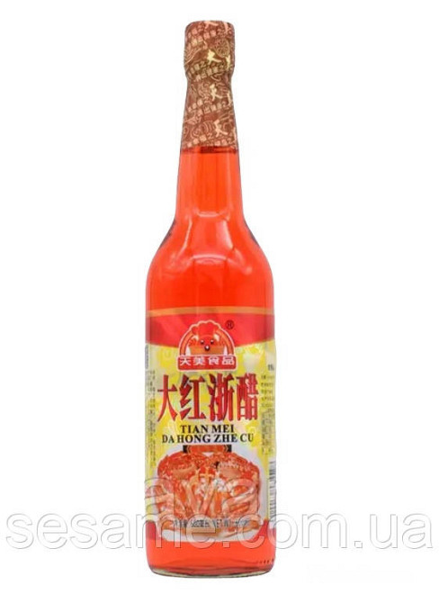 Розовый рисовый уксус tm Tian Mei 600мл (Китай) Харьков - изображение 1