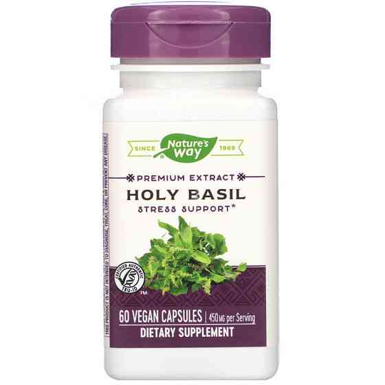 Базилік священний Nature's Way Holy Basil 450 мг 60 капсул Київ