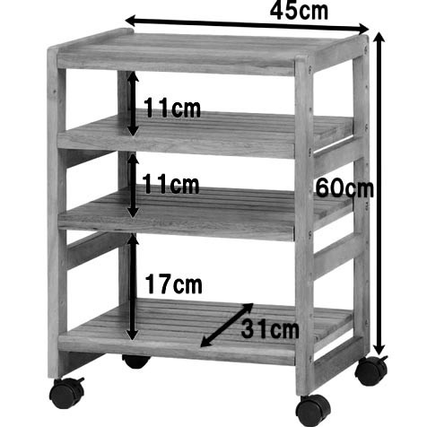 Етажерка для ванної на коліщатах "Дальтарі" бланже Миколаїв - фото 2