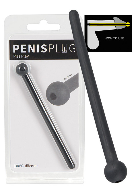 Уретральний стимулятор - Penis Plug Piss Play Sex Aura Київ - фото 1