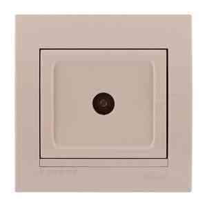 DERIY крем Розетка внутрішня TV прохідна Лезард Житомир