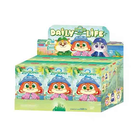 Мягкая игрушка-брелок Zootopia 2 сезон Зоотрополис рандомный выбор Київ