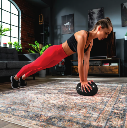 Фітбол Hop-Sport 25см чорний Київ