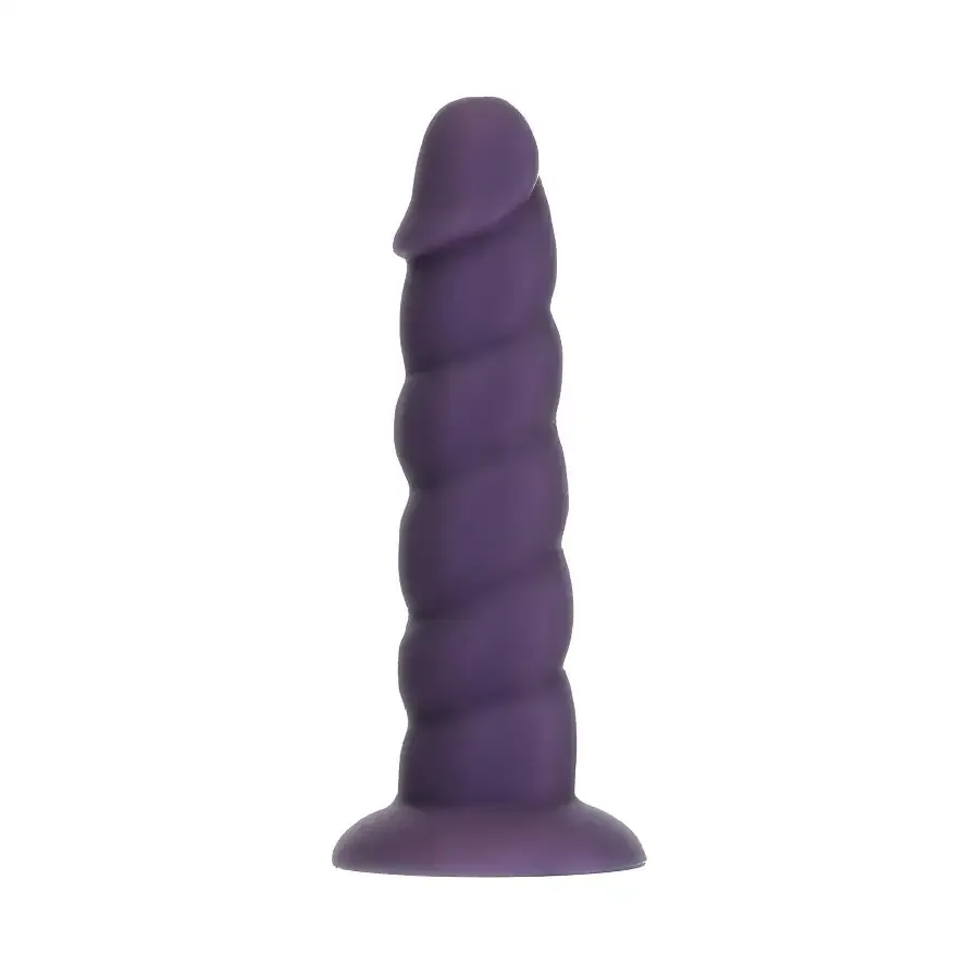 Фаллоимитатор Fantasy by Addiction Unicorn Dildo 7” Purple, вибропуля в подарок Львов - изображение 1
