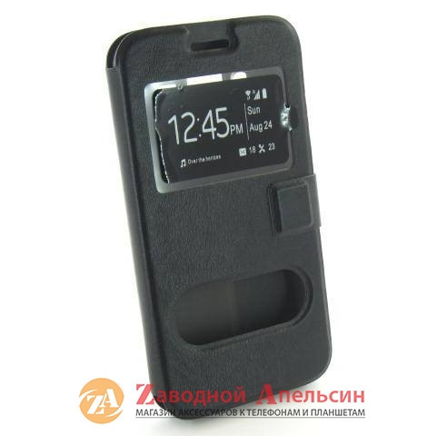 Чохол книжка Samsung J5 J500 Smart Case black Одеса - фото 4