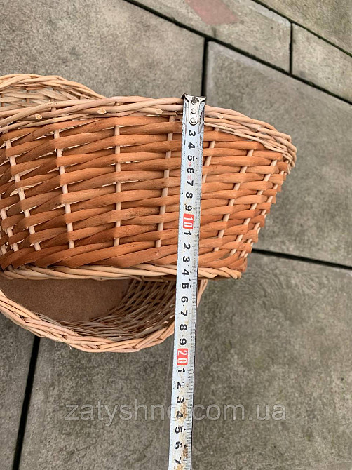 Лоток ручної роботи, плетений із лози Київ - фото 3