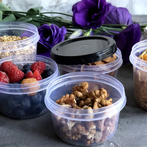 Ємність для дрібниць 0,2л прозорий/індіго 105і Народний продукт Житомир - изображение 3