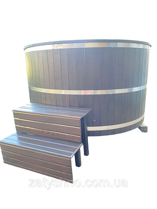 Купель дубовая 2 метра в диаметре Киев - изображение 1