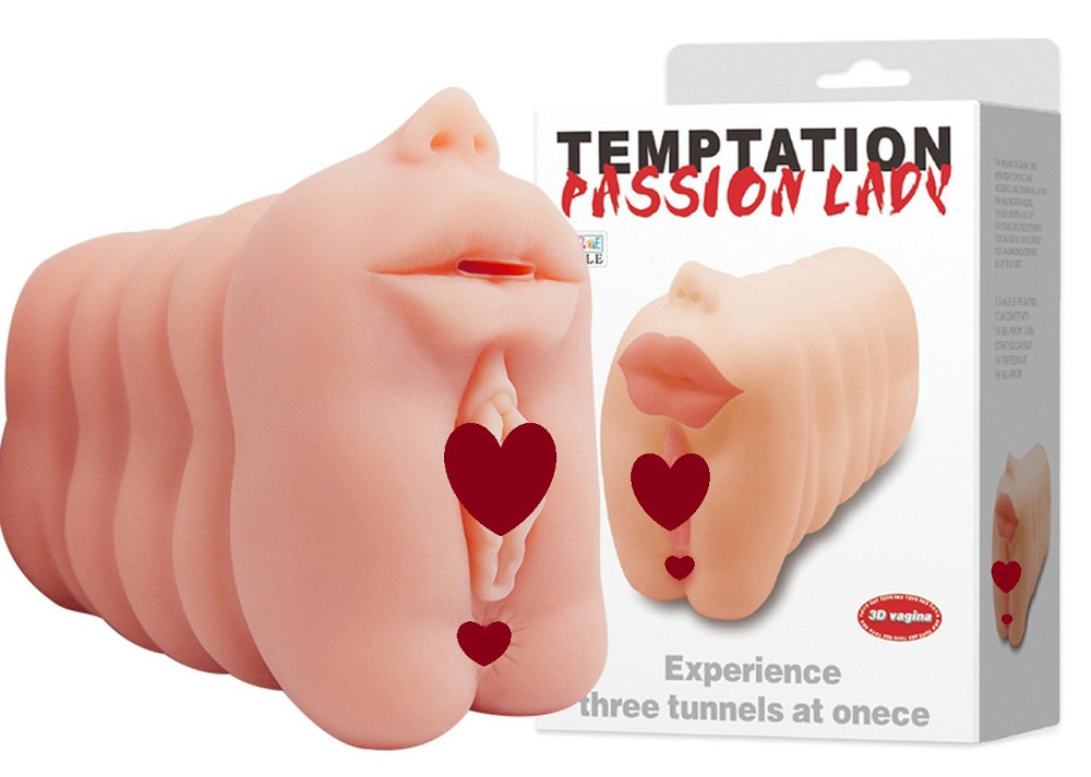 Мастурбатор 3 в 1 BAILE - PASSION LADY Experience 3 tunnels at onece, BM-009195-1 Sex Aura Киев - изображение 1