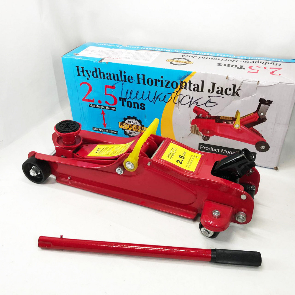 Домкрат гідравлічний підкатний PY-165 до 2.5т Київ - фото 7