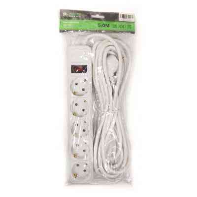 Мережевий фільтр живлення PowerPlant 5 м, 5 розеток, евростандарт (JY-1056/5) (PPSA10M50S5) Вінниця