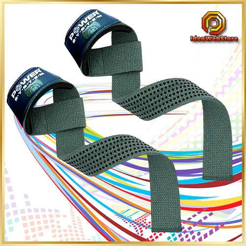 Лямки для тяги Power System X для надійного хвата і захисту зап'ястя в тренажерному залі та важкій атлетиці Київ - фото 1