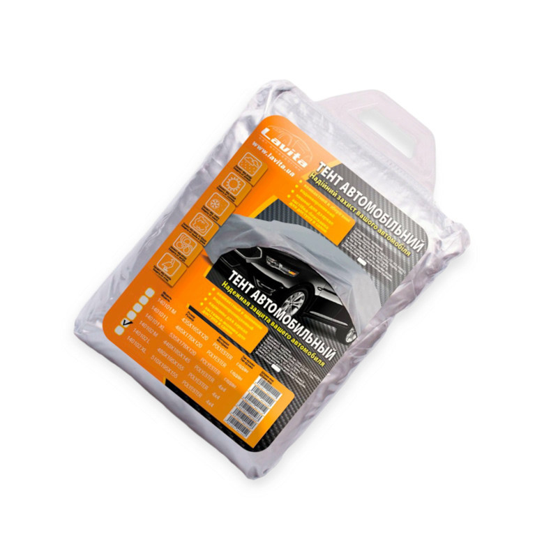 Тент-накидка l 480х195х155 полиэстр, карман зеркал, замок джип/минивен Мукачево - изображение 1