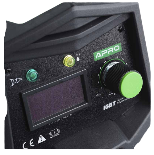 Зварювальний апарат інверторний 1,6 - 4 мм MMA-260K 20-260А ел.4мм 2,5+1,5м + кейс APRO Житомир - фото 5