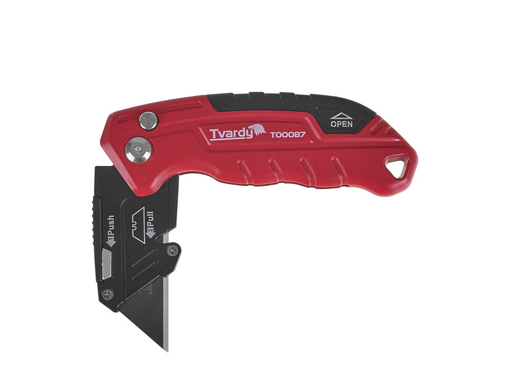 Ніж монтерський "Tvardy" на трапецієвидні леза складаний Киев - изображение 4